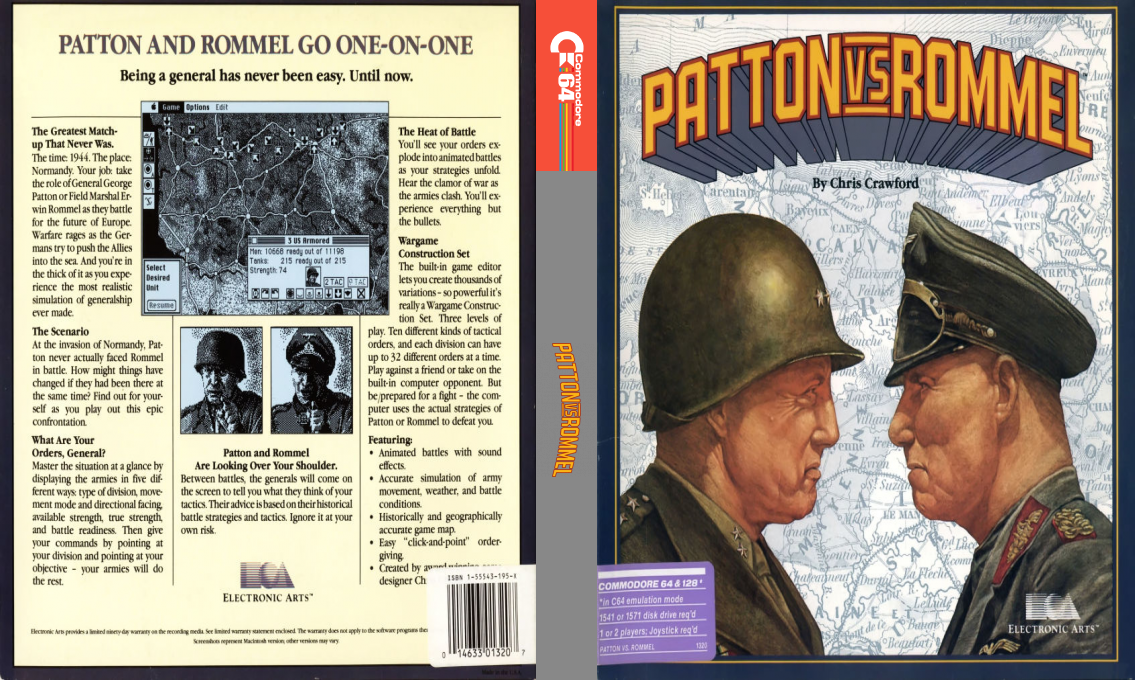 Patton vs Rommel — box-texture (US)