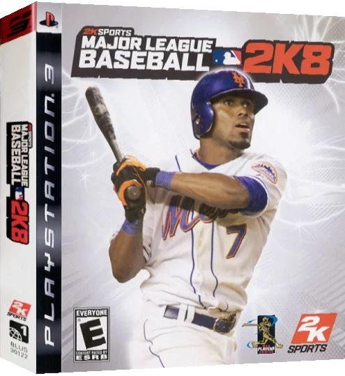 Major League Baseball 2K8 — box-3D (US)