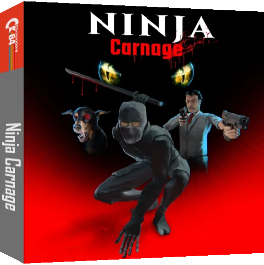 Ninja Carnage — box-3D (CUS)