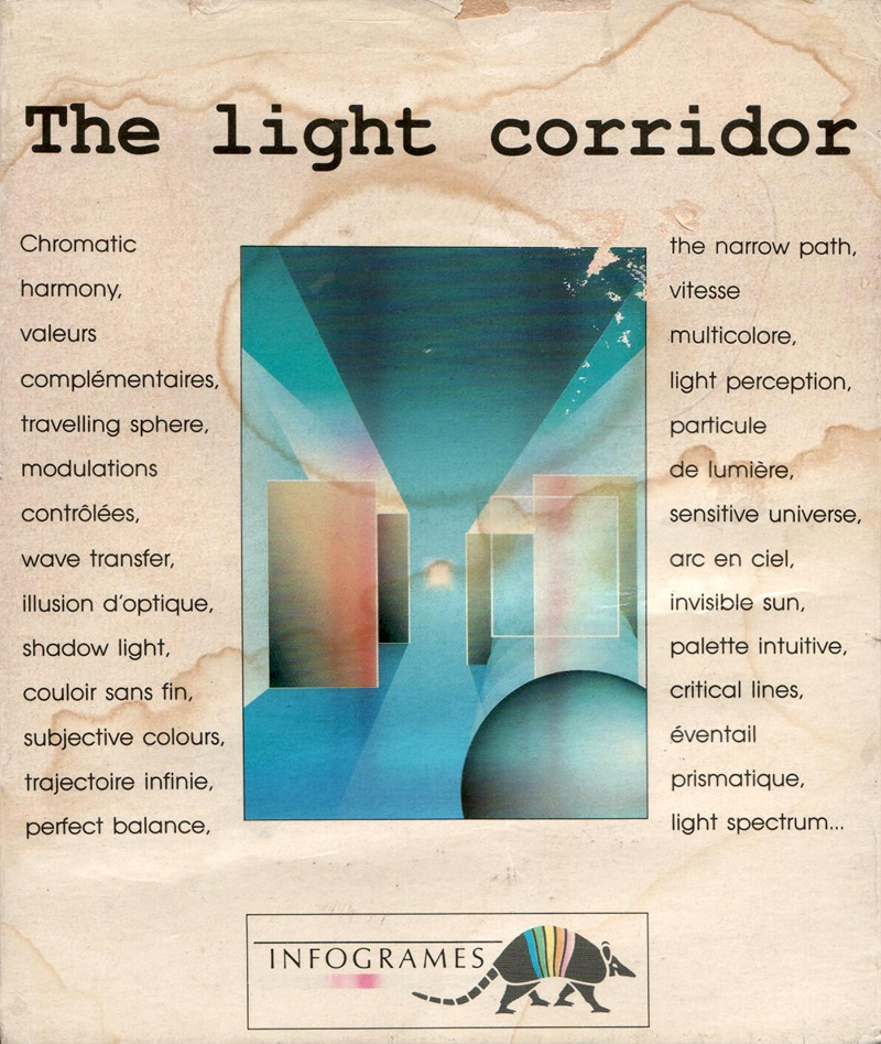 Light Corridor, The box art