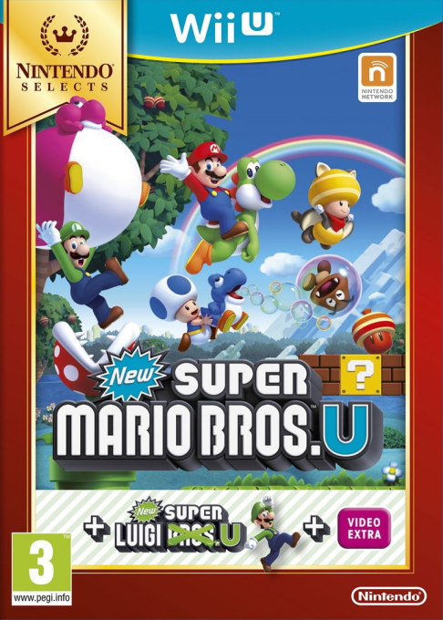 New Super Mario Bros. U plus New Super Luigi U — box-2D (IT)