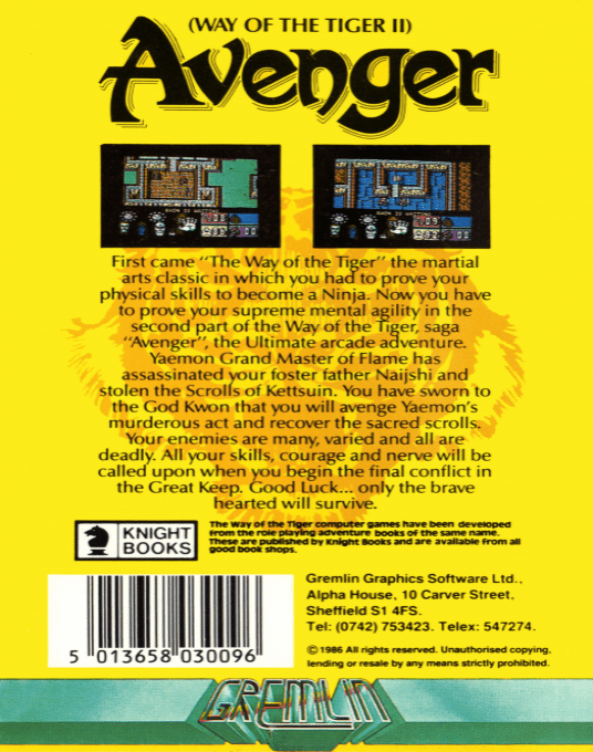 Avenger — box-2D-back (EU)