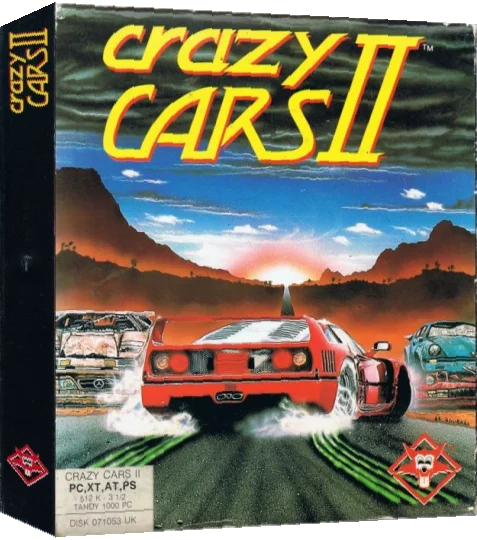 Crazy Cars 2 — box-3D (EU)