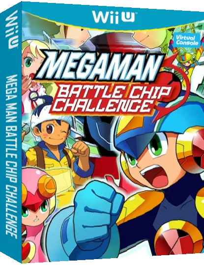 Mega Man - Battle Chip Challenge — box-3D (WOR)