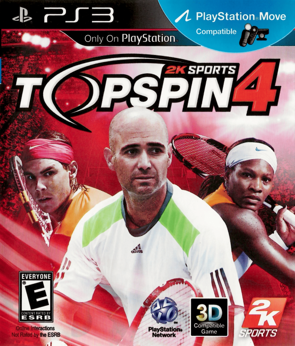 Top Spin 4 box art