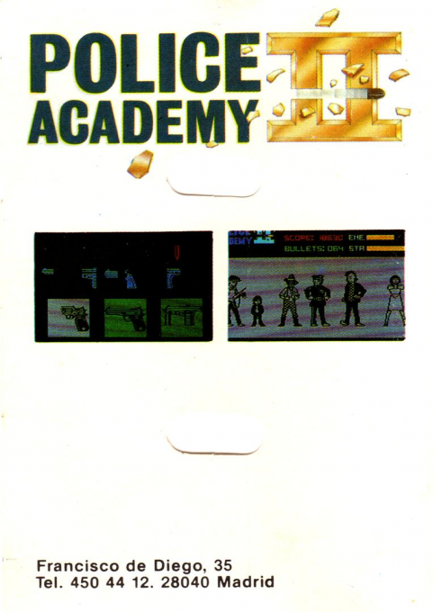 Police Academy 2 — box-2D-back (SP)