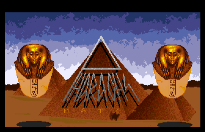 Pharaohs Match — sstitle (WOR)