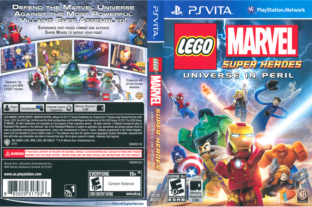 LEGO Marvel Super Heroes - Universe in Peril — box-texture (US)