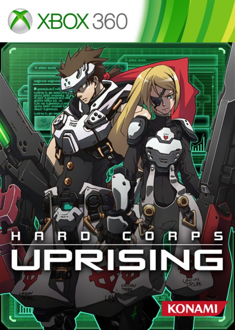 Hard Corps - Uprising box art