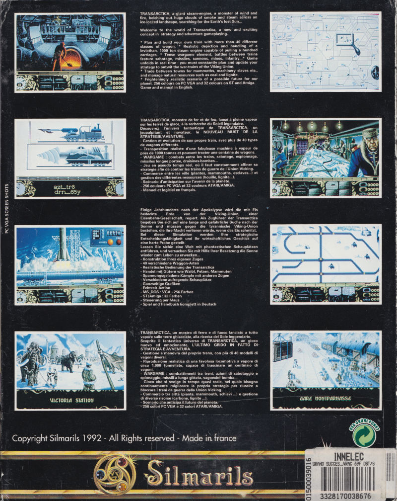 Transarctica — box-2D-back (FR)