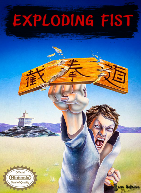 Way of the Exploding Fist box art