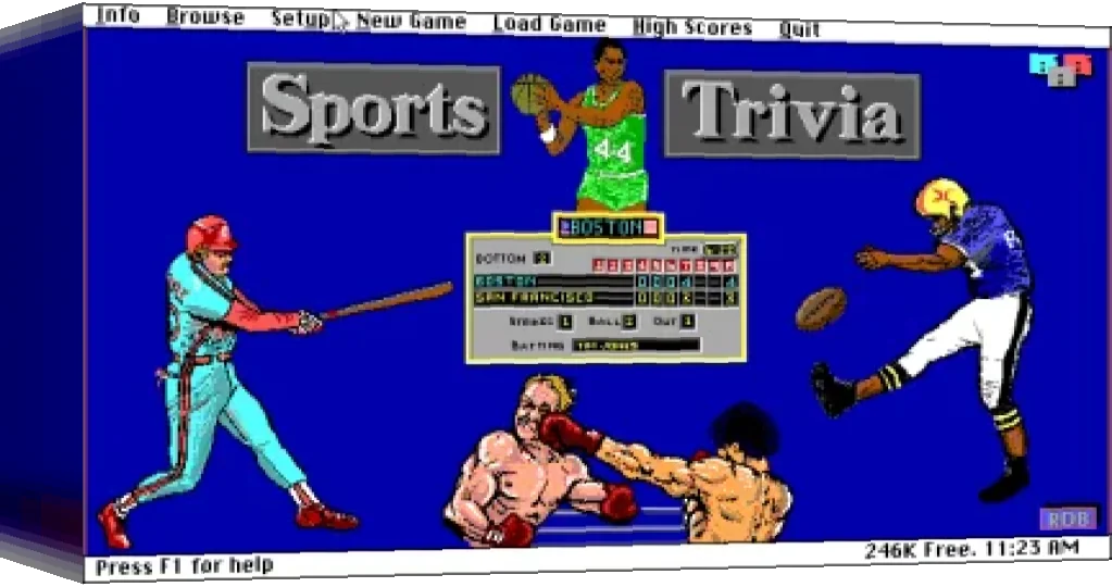 Sports Trivia — box-3D (WOR)