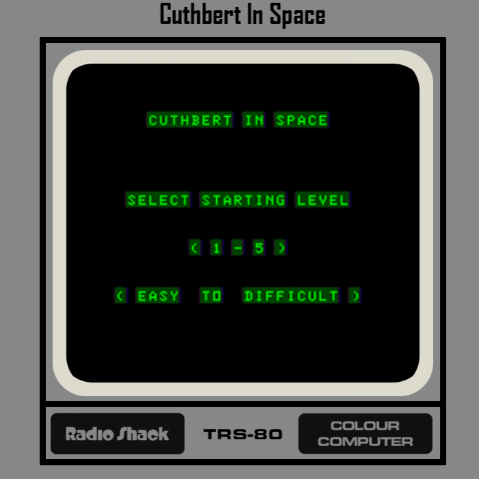 Cuthbert In Space box art