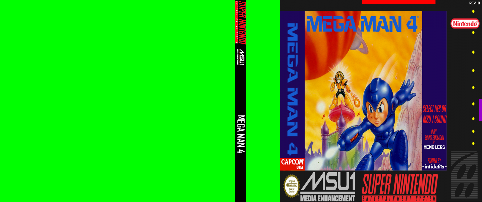 Mega Man 4 — box-texture (WOR)