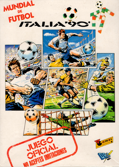 Mundial de Fútbol Italia '90 box art