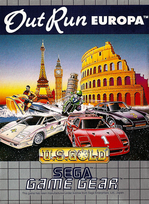 Out Run Europa — box-2D (EU)