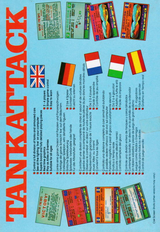 Tank Attack — box-2D-back (EU)