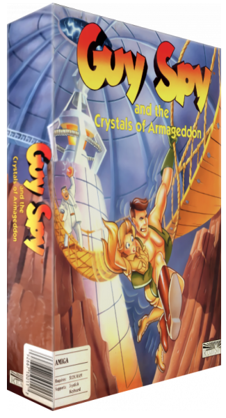 Guy Spy and the Crystals of Armageddon — box-3D (EU)