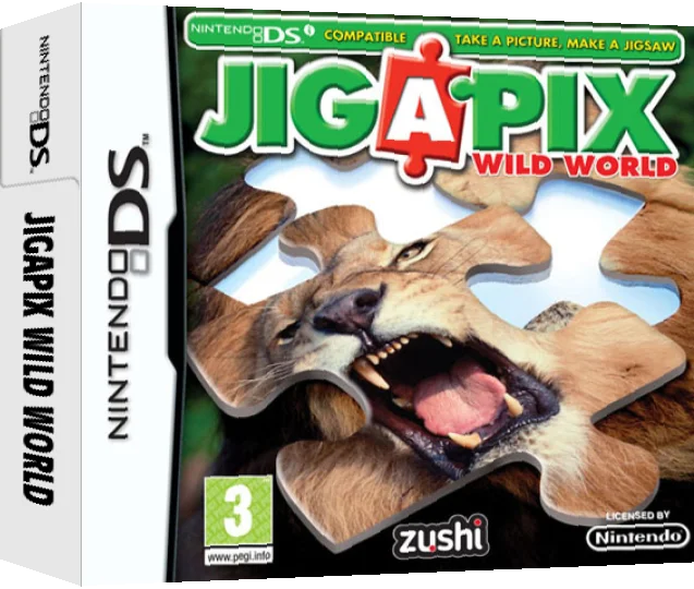 Jigapix - Wild World — box-3D (EU)