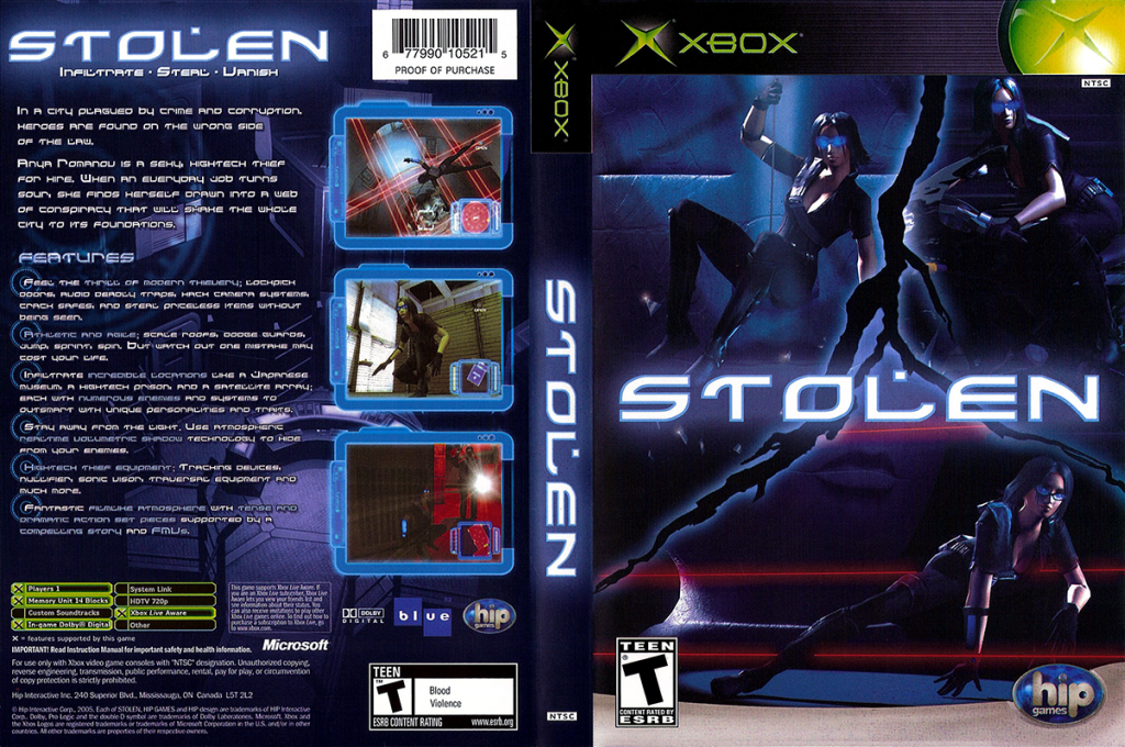 Stolen — box-texture (US)