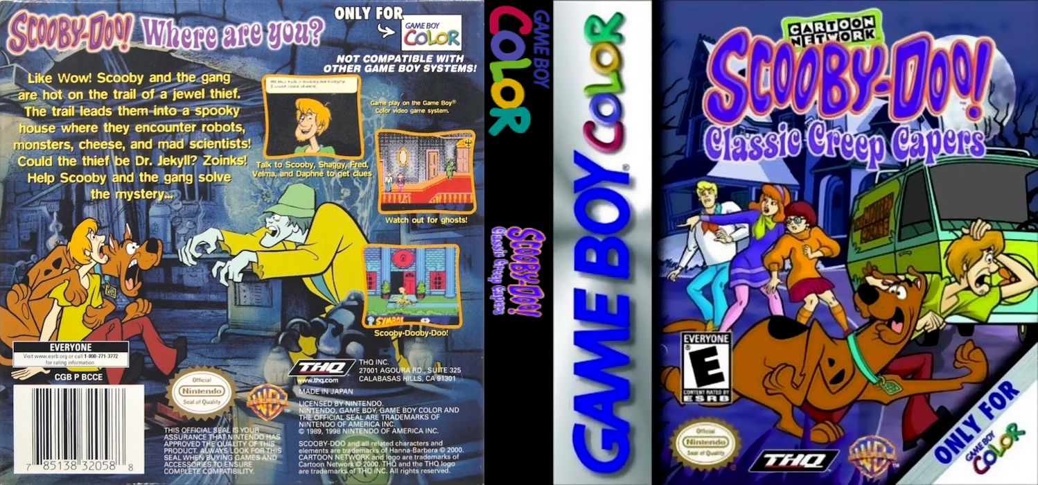 Scooby-doo! - Classic Creep Capers — box-texture (US)