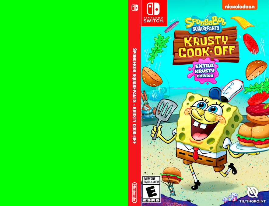 SpongeBob Squarepants - Krusty Cook-Off — box-texture (US)