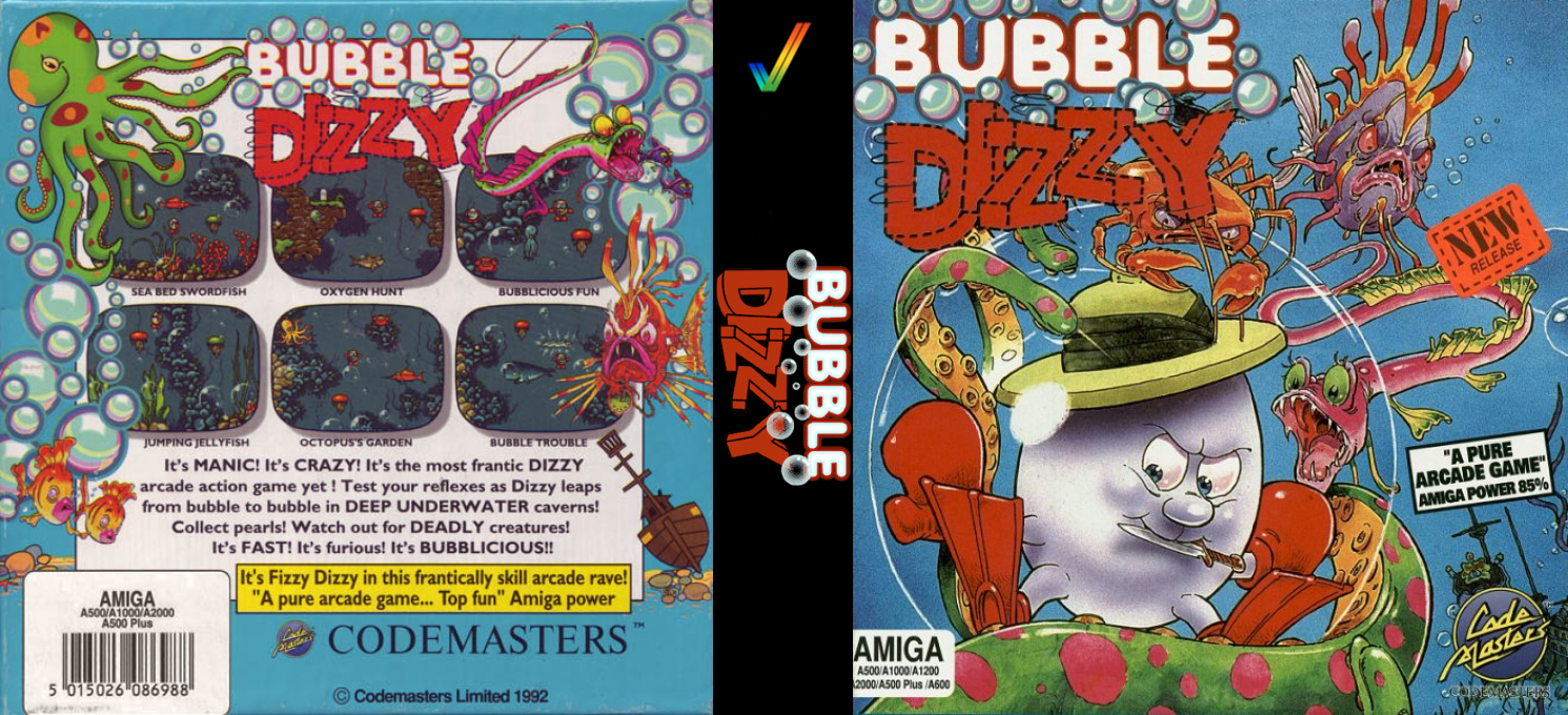 Bubble Dizzy — box-texture (CUS)