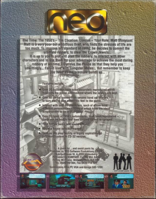 Clou!, Der — box-2D-back (EU)