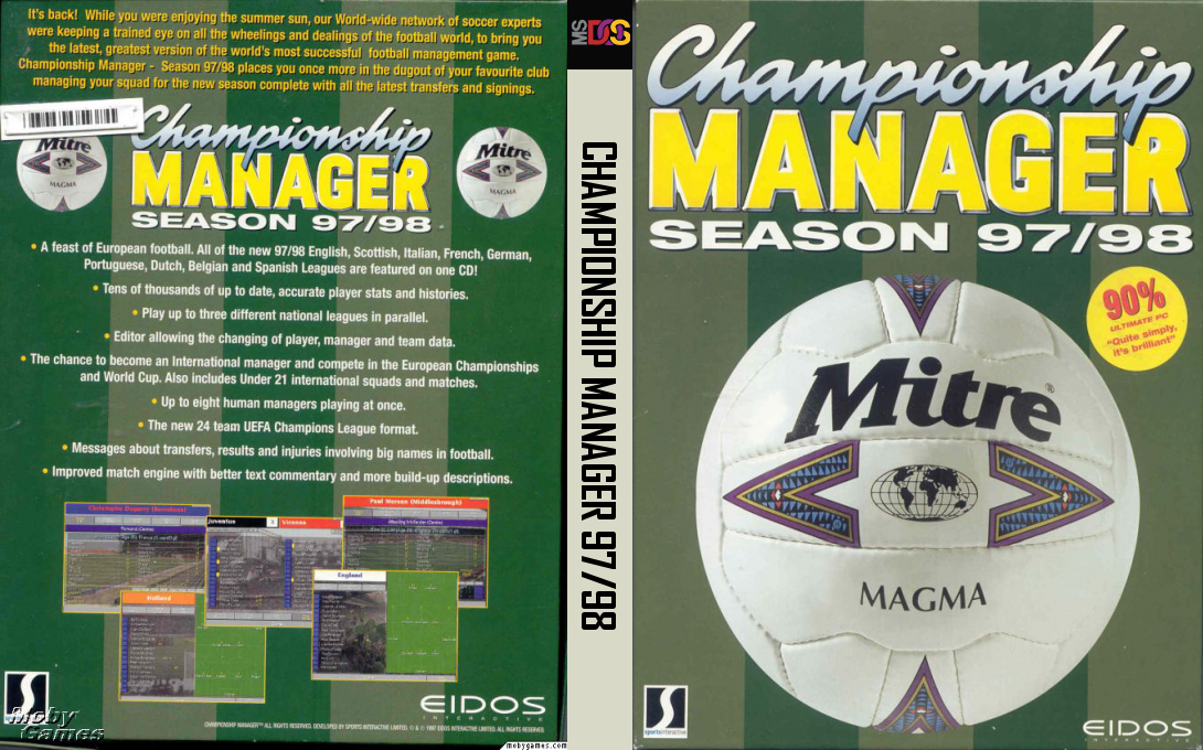 Championship Manager - Season 97/98 — box-texture (EU)