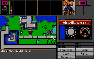 MegaTraveller 1 - The Zhodani Conspiracy — ss (WOR)