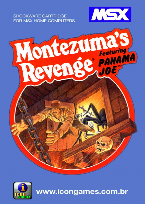 Montezuma's Revenge box art