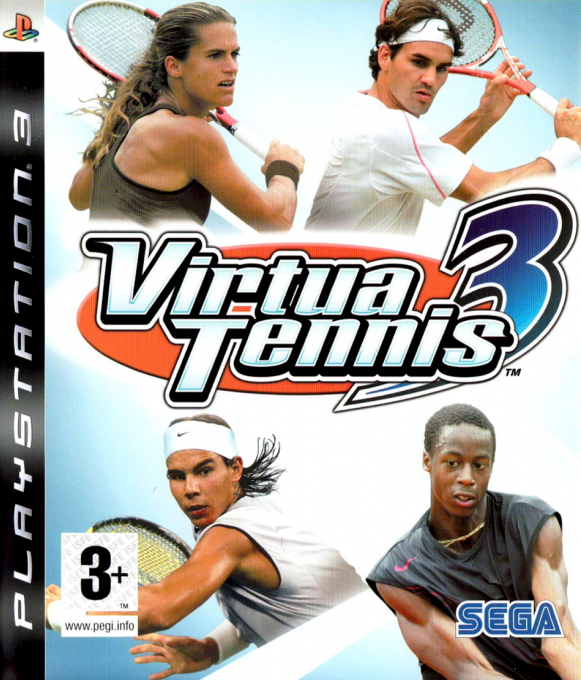 Virtua Tennis 3 — box-2D (FR)