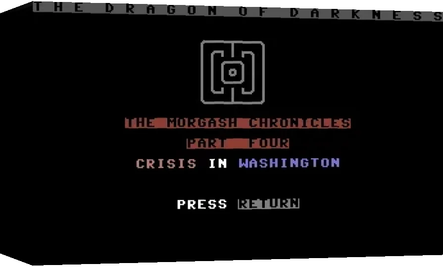 The Morgash Chronicles : Part Four - Crisis in Washington — box-3D (WOR)
