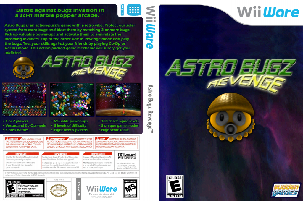 Astro Bugz Revenge — box-texture (US)