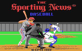 Sporting News Baseball, The — sstitle (US)