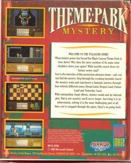 Theme Park Mystery — box-2D-back (EU)