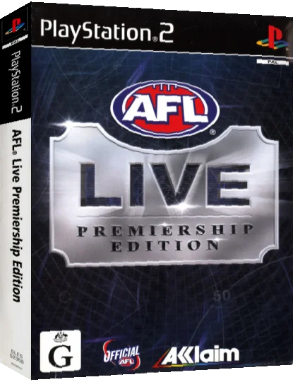 AFL Live Premiership Edition — box-3D (AU)