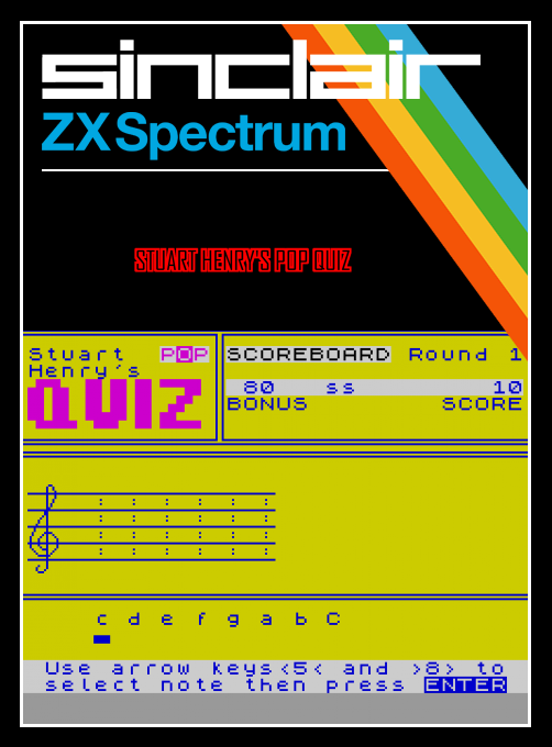 Stuart Henry's Pop Quiz — box-2D (SS)