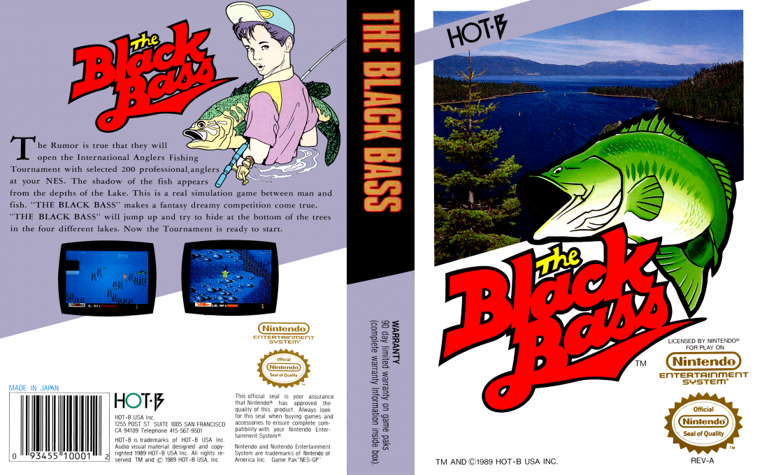 Black Bass, The — box-texture (US)