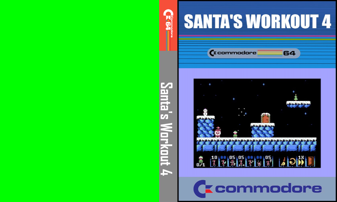 Santa's Workout 4 — box-texture (CUS)