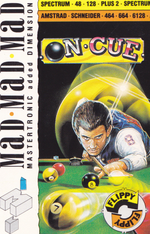On Cue box art