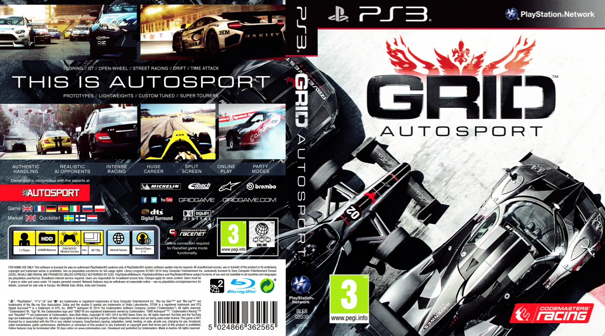 Grid Autosport — box-texture (EU)
