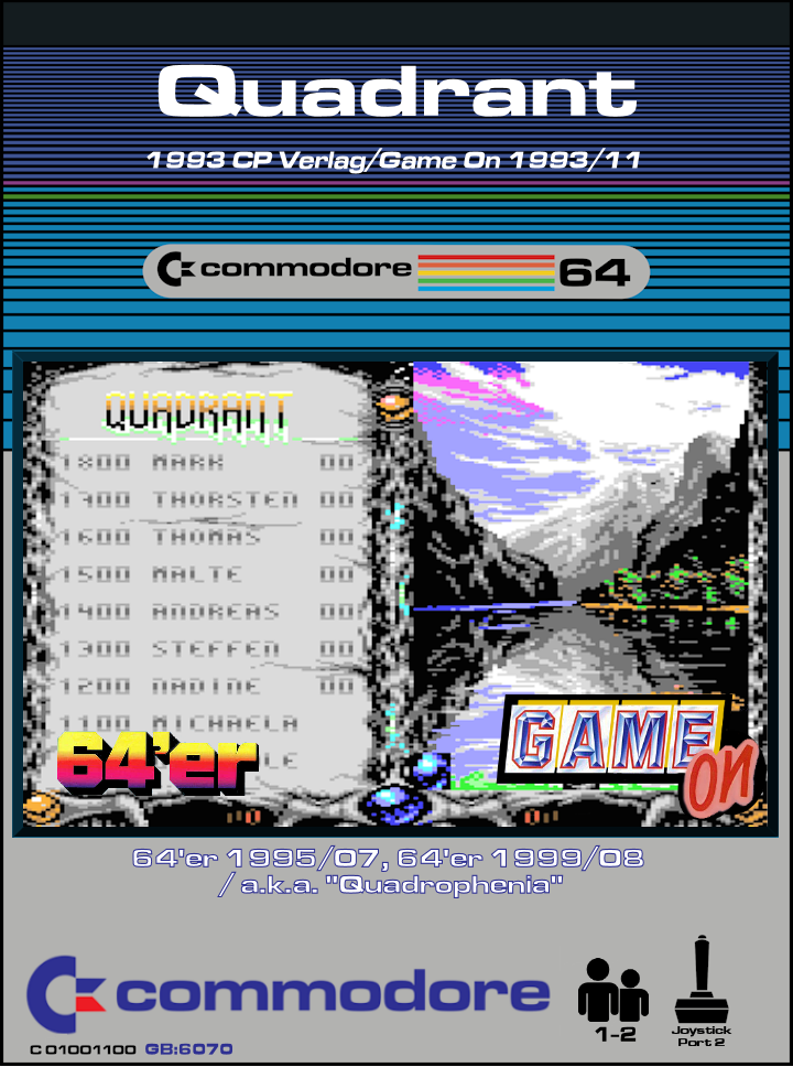 Quadrant box art