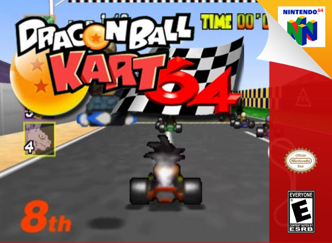 Dragon Ball Kart 64 — box-2D (SS)