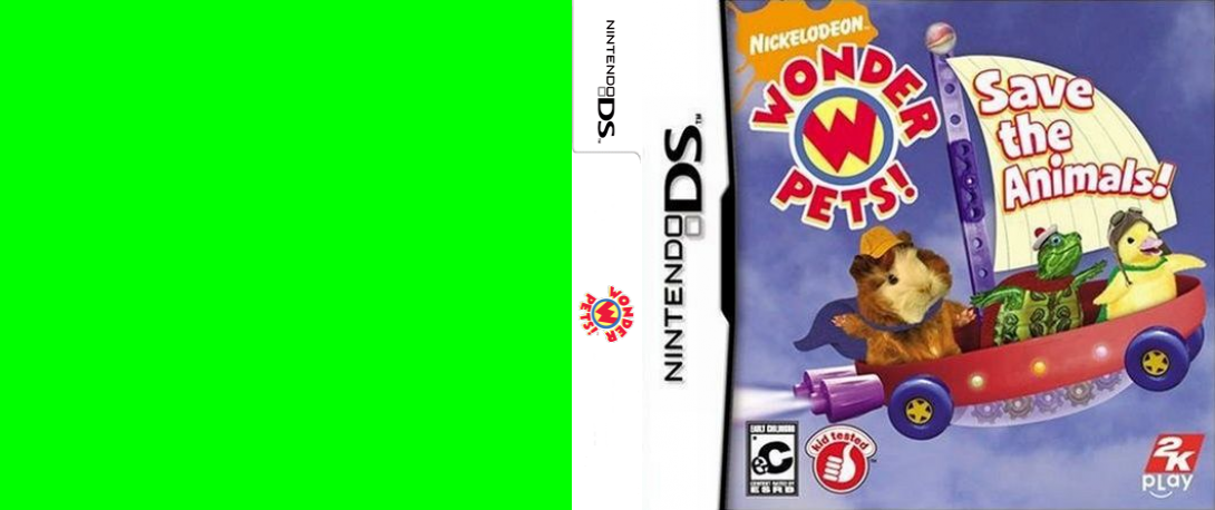 Wonder Pets! - Save the Animals! — box-texture (US)