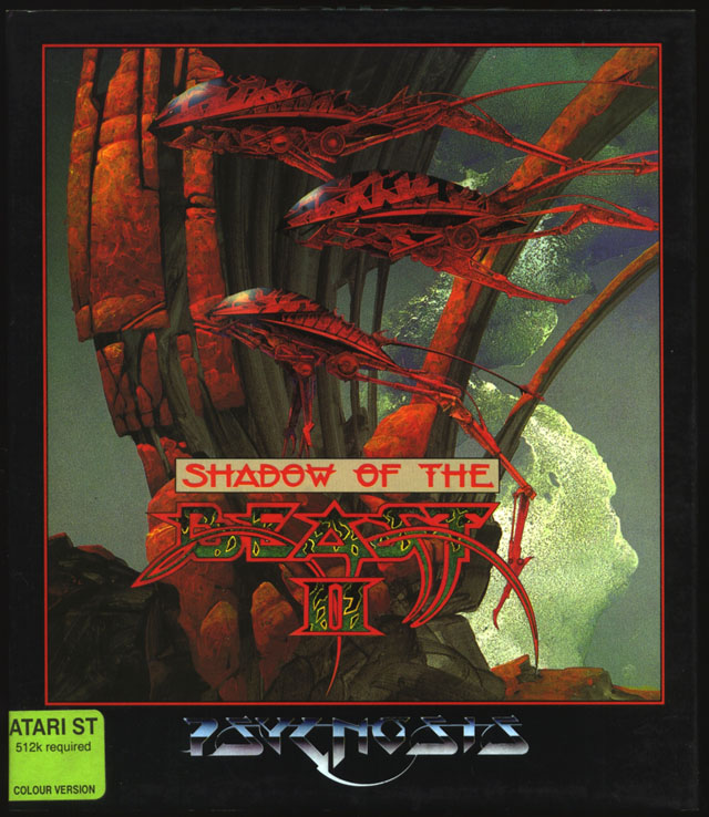 Shadow Of The Beast 2 box art