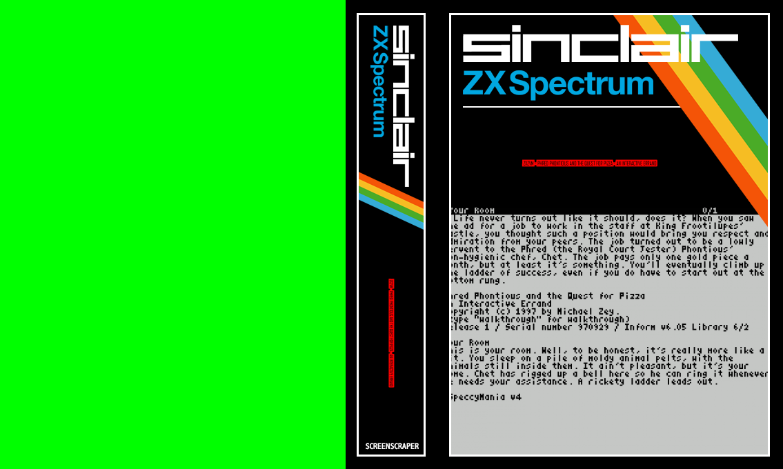 Zxzvm : Phred Phontious And The Quest For Pizza - An Interactive Errand — box-texture (SS)