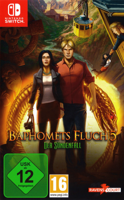Broken Sword 5 - The Serpents Curse — box-2D (DE)