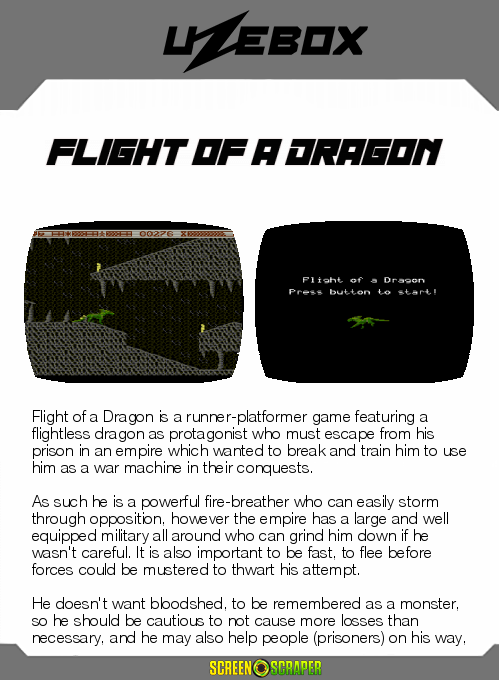 Flight Of A Dragon — box-2D-back (SS)