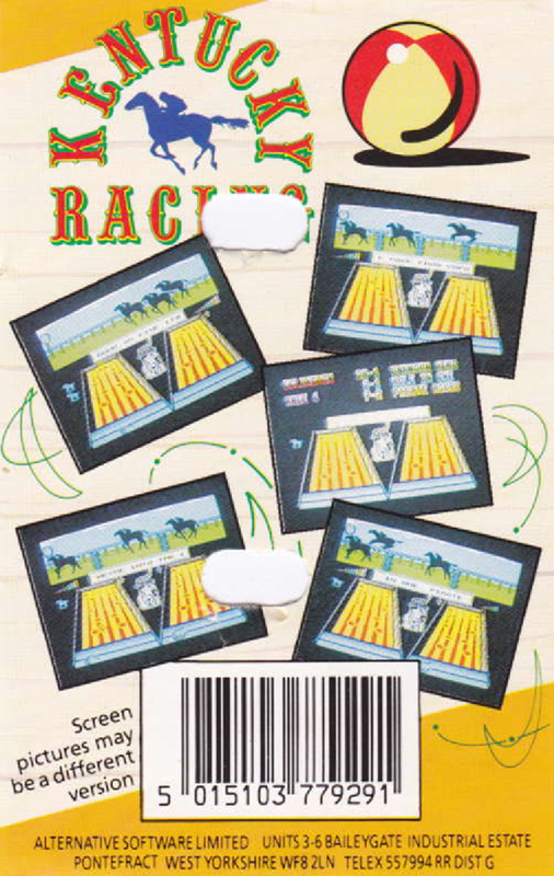 Kentucky Racing — box-2D-back (EU)
